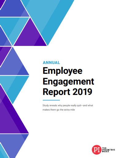 THE 2019 EMPLOYEE ENGAGEMENT REPORT .